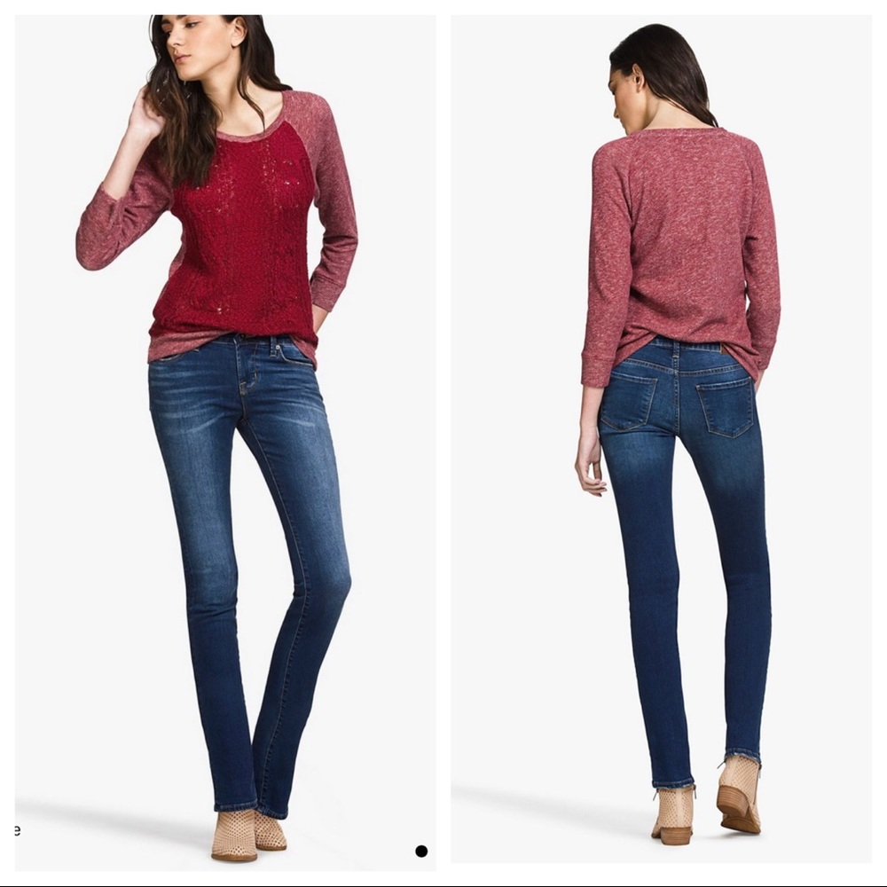 Lucky brand Brooke straight jeans 30